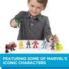 imageMarvel Playskool Heroes Super Hero Adventures Ultimate Set 10 Collectible 25Inch Action Figures Toys for Kids Ages 3 and Up Amazon ExclusiveSuper Hero Set
