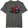 imageMarvel Studios Deadpool ampamp Wolverine Avengers Assemble Homage TShirtAsphalt Grey