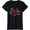 imageMarvel Studios Deadpool ampamp Wolverine Avengers Assemble Homage TShirtBlack