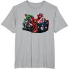 imageMarvel Studios Deadpool ampamp Wolverine Avengers Assemble Homage TShirtHeather Grey