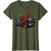 imageMarvel Studios Deadpool ampamp Wolverine Avengers Assemble Homage TShirtOlive Green