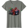 imageMarvel Studios Deadpool ampamp Wolverine Avengers Assemble Homage TShirtOlive Heather