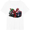 imageMarvel Studios Deadpool ampamp Wolverine Avengers Assemble Homage TShirtWhite
