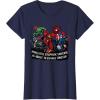 imageMarvel Studios Deadpool ampamp Wolverine Avengers Change Forever TShirtNavy Blue