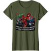 imageMarvel Studios Deadpool ampamp Wolverine Avengers Change Forever TShirtOlive Green