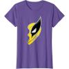 imageMarvel Studios Deadpool ampamp Wolverine Best Friends Heart Right TShirtPurple Heather
