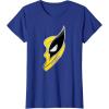 imageMarvel Studios Deadpool ampamp Wolverine Best Friends Heart Right TShirtRoyal Blue