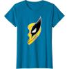 imageMarvel Studios Deadpool ampamp Wolverine Best Friends Heart Right TShirtSapphire Blue