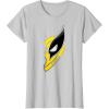 imageMarvel Studios Deadpool ampamp Wolverine Best Friends Heart Right TShirtSilver Grey