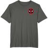 imageMarvel Studios Deadpool ampamp Wolverine Bold Corner Symbol TShirtAsphalt Grey