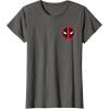 imageMarvel Studios Deadpool ampamp Wolverine Bold Corner Symbol TShirtAsphalt Grey