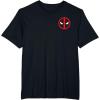 imageMarvel Studios Deadpool ampamp Wolverine Bold Corner Symbol TShirtBlack