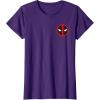 imageMarvel Studios Deadpool ampamp Wolverine Bold Corner Symbol TShirtPurple