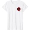 imageMarvel Studios Deadpool ampamp Wolverine Bold Corner Symbol TShirtWhite