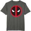 imageMarvel Studios Deadpool ampamp Wolverine Bold Deadpool Symbol TShirtAsphalt Grey