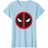 imageMarvel Studios Deadpool ampamp Wolverine Bold Deadpool Symbol TShirtBaby Blue