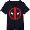 imageMarvel Studios Deadpool ampamp Wolverine Bold Deadpool Symbol TShirtBlack