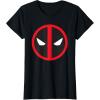 imageMarvel Studios Deadpool ampamp Wolverine Bold Deadpool Symbol TShirtBlack