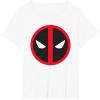 imageMarvel Studios Deadpool ampamp Wolverine Bold Deadpool Symbol TShirtWhite
