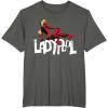 imageMarvel Studios Deadpool ampamp Wolverine Ladypool Toony Art TShirtAsphalt Grey