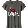 imageMarvel Studios Deadpool ampamp Wolverine Ladypool Toony Art TShirtAsphalt Grey