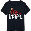 imageMarvel Studios Deadpool ampamp Wolverine Ladypool Toony Art TShirtBlack