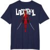imageMarvel Studios Deadpool ampamp Wolverine Ladypool with Swords TShirtNavy Blue