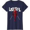 imageMarvel Studios Deadpool ampamp Wolverine Ladypool with Swords TShirtNavy Blue