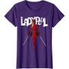 imageMarvel Studios Deadpool ampamp Wolverine Ladypool with Swords TShirtPurple