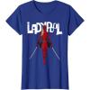 imageMarvel Studios Deadpool ampamp Wolverine Ladypool with Swords TShirtRoyal Blue