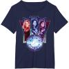 imageMarvel Studios The Marvels Captain Marvel Photon Ms Marvel TShirtNavy Blue