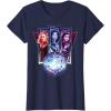 imageMarvel Studios The Marvels Captain Marvel Photon Ms Marvel TShirtNavy Blue