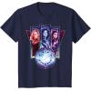 imageMarvel Studios The Marvels Captain Marvel Photon Ms Marvel TShirtNavy Blue