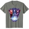 imageMarvel Studios The Marvels Captain Marvel Photon Ms Marvel TShirtOlive Heather
