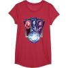 imageMarvel Studios The Marvels Captain Marvel Photon Ms Marvel TShirtRed Heather