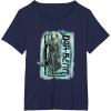 imageMarvel Studios The Marvels DarBenn with Hammer TShirtNavy Blue