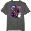 imageMarvel Studios The Marvels Nick Fury and Flerkittens Cute TShirtAsphalt Grey