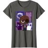 imageMarvel Studios The Marvels Nick Fury and Flerkittens Cute TShirtAsphalt Grey