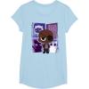 imageMarvel Studios The Marvels Nick Fury and Flerkittens Cute TShirtBaby Blue