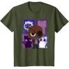 imageMarvel Studios The Marvels Nick Fury and Flerkittens Cute TShirtOlive Green