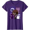 imageMarvel Studios The Marvels Nick Fury and Flerkittens Cute TShirtPurple