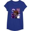 imageMarvel Studios The Marvels Nick Fury and Flerkittens Cute TShirtRoyal Blue