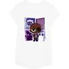 imageMarvel Studios The Marvels Nick Fury and Flerkittens Cute TShirtWhite