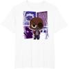 imageMarvel Studios The Marvels Nick Fury and Flerkittens Cute TShirtWhite