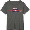 imageMarvel Studios The Marvels Official Movie Logo TShirtAsphalt Grey