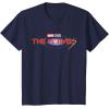 imageMarvel Studios The Marvels Official Movie Logo TShirtNavy Blue