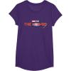 imageMarvel Studios The Marvels Official Movie Logo TShirtPurple