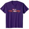 imageMarvel Studios The Marvels Official Movie Logo TShirtPurple