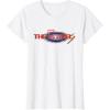 imageMarvel Studios The Marvels Official Movie Logo TShirtWhite