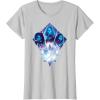 imageMarvel Studios The Marvels Photon Captain Marvel Ms Marvel TShirtSilver Grey